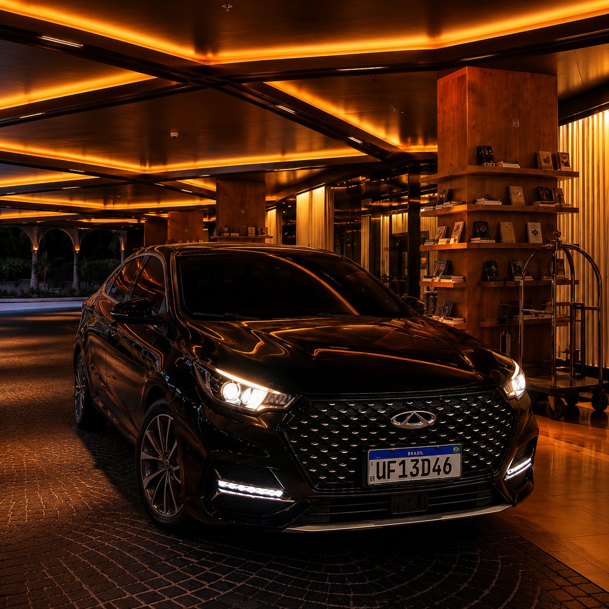 CAOA Chery Arrizo 6 Pro preto Brasil